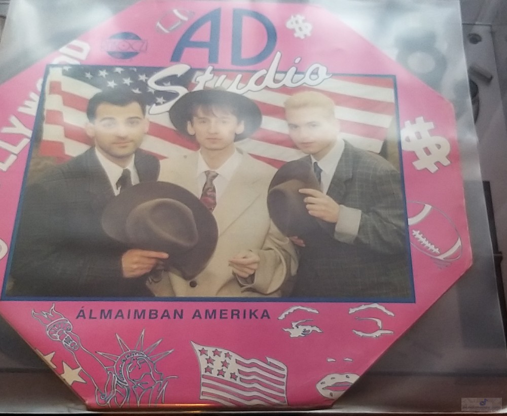 Ad Studio Lmaimban Amerika Lp Vg Vg Bakelit Vi