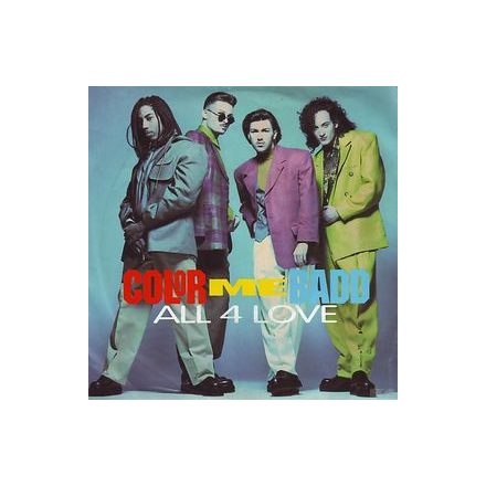 Color Me Badd – All 4 Love Maxi (Vg+/Vg+)