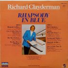 Richard Clayderman – Rhapsody In Blue Lp 1988 (Vg/Vg+)