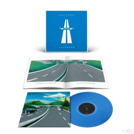KRAFTWERK - AUTOBAHN LP BLUE VINYL LP, Album, Ltd, 180, RM,