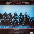 SAXON - DENIM AND LEATHER LP,Album,Re,Blue with White & Grey Splatter