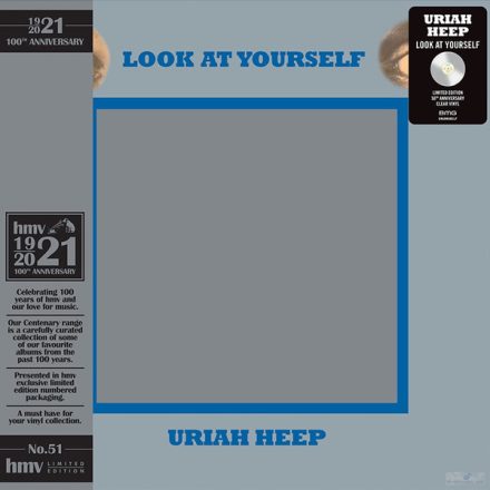 Uriah Heep - Look At Yourself LP, Album, Clear