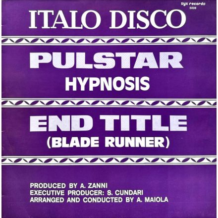 Hypnosis – Pulstar / End Title (Blade Runner) (Vg+/Vg)