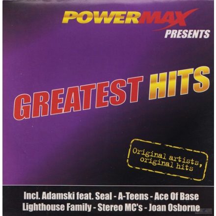 Various – Powermax Presents Greatest Hits Cd (Vg+/Vg+)