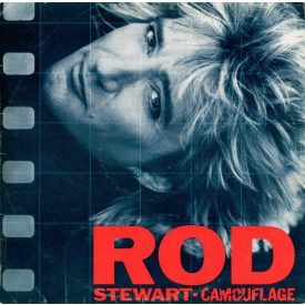 Rod Stewart – Camouflage Lp 1984 (Vg/Vg)