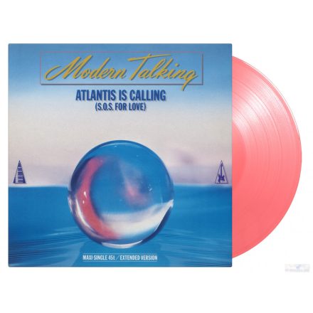 MODERN TALKING - ATLANTIS IS CALLING (S.O.S. FOR LOVE)  Maxi Single Coloured Vinyl  