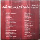 Various – A Kedvencek Listája - Színészek Énekelnek LP (Vg+/Vg)