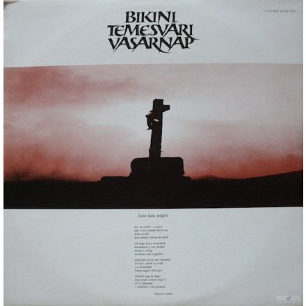 Bikini ‎– Temesvári Vasárnap LP 1990 (Vg+/Vg)