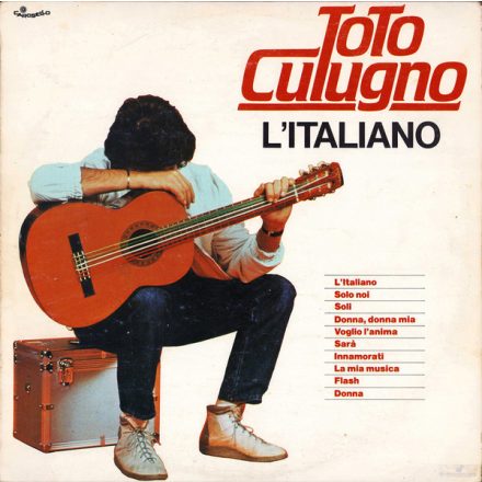 Toto Cutugno – L'Italiano Lp (Vg+/Vg+)