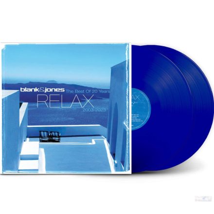 Blank & Jones - The Best Of RELAX - 20 Years (2003-2023) 2xLP  (LTD, Transparent Blue Vinyl)