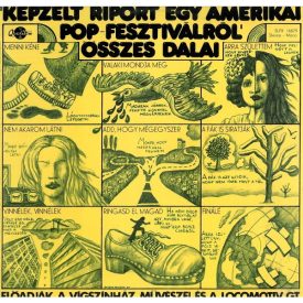   Déry Tibor – Presser Gábor – Adamis Anna – "Képzelt Riport Egy Amerikai Pop-Fesztiválról Lp (Vg/Vg)