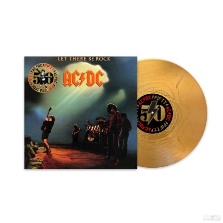 AC/DC - LET THERE BE ROCK Lp (50TH ANNIVERSARY GOLD COLOR VINYL)