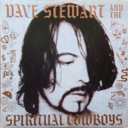 Dave Stewart And The Spiritual Cowboys – Dave Stewart And The Spiritual Cowboys Lp 1990 (Vg+/Vg+)