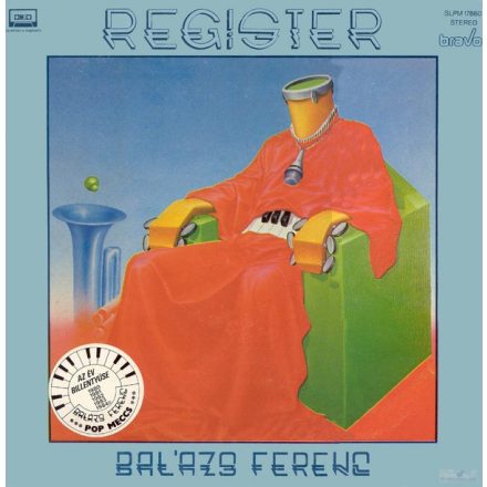 Balázs Ferenc ‎– Register lp 1985 (Ex/Vg+)