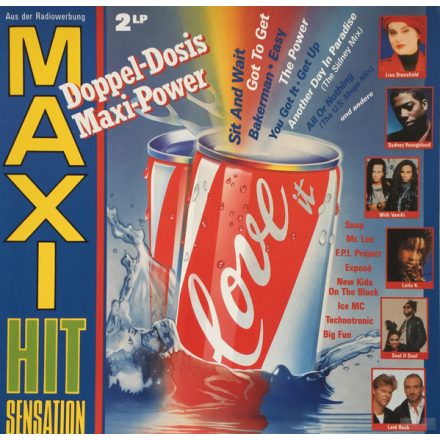 Various – Maxi Hit Sensation 2xLp (Vg/Vg)