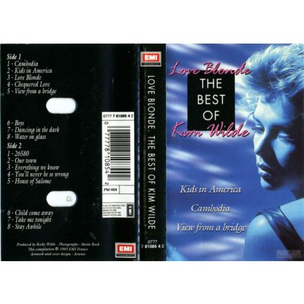 Kim Wilde – Love Blonde - The Best Of Kim Wilde Cas. (Ex/Ex)