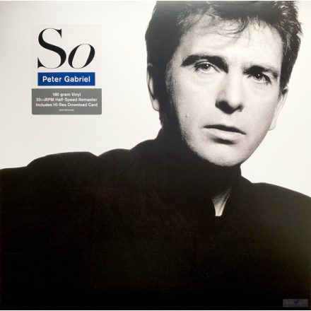 Peter Gabriel - So LP, Album, 180g, Half-Speed Remaster  + Download Card