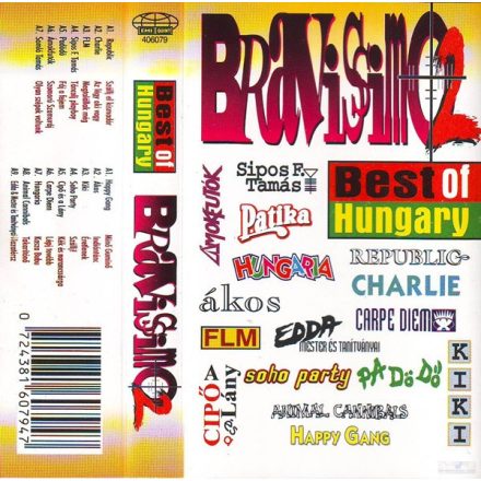 Various – Bravissimo 2 - Best Of Hungary 1995 Cas. (Vg+/Vg+)