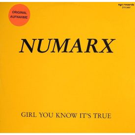 Numarx – Girl You Know It's True Maxi Vinyl (Vg+/Vg+)