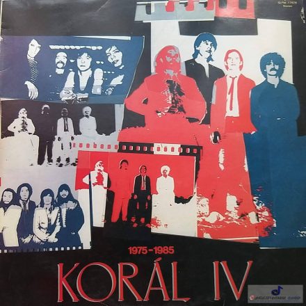 Korál - Korál IV. 1975-1985 Lp. 1985 (Vg+/G+)