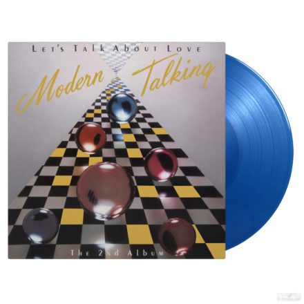 MODERN TALKING - LET'S TALK ABOUT LOVE  Lp , Album,Re (180G, LIMITED BLUE COLOURED VINYL)