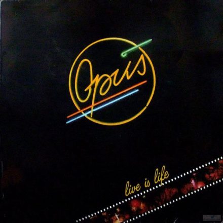 Opus - Live Is Life LP 1984 (Vg+/Vg)