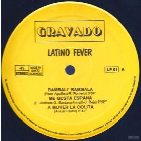 Unknown Artist – Latino Fever Maxi (Vg+/Vg)
