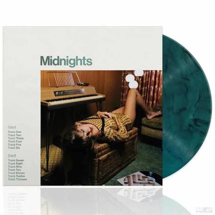 TAYLOR SWIFT - MIDNIGHTS  LP, Album, Ltd, JADE GREEN VINYL 