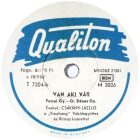 Csákányi László – Nincs Szabály / Van Aki Vár Gramofon lemez 10", 78 RPM Vg+