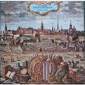   Bach*, Dénes Kovács, Mária Bálint, The Budapest Philharmonic Orchestra, Miklós Erdélyi ‎– J.S. Bach: Violin Concertos Lp (Vg/Vg)