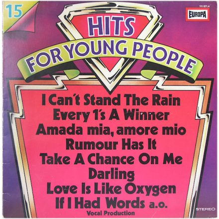 The Hiltonaires – Hits For Young People 15 Lp (Vg+/Vg)
