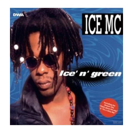 ICE MC ‎– Ice' N' Green  LP, Album,  Black vinyl 
