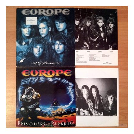 Europe  ‎– Out Of This World / Prisoners In Paradise 2xlp