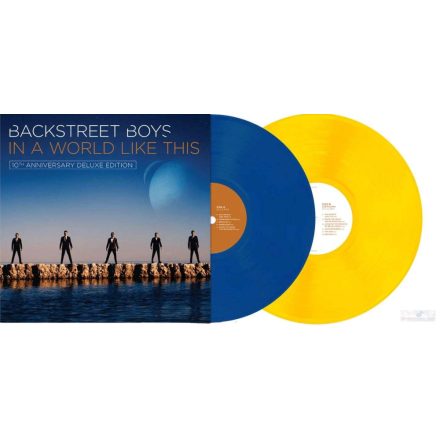 Backstreet Boys - In a World Like This 2xLP, (10th Anniversary, Deluxe, Blue and Yellow) 