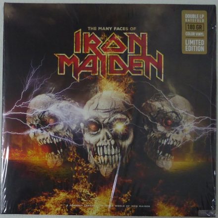 Various – The Many Faces Of Iron Maiden 2xLp (Coloured Vinyl, Gatefold Sleeve, Limited Edition)