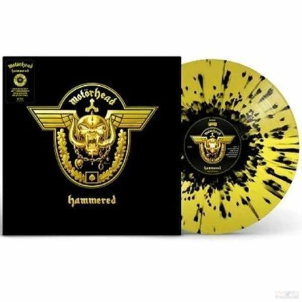 Motörhead - Hammered LP, Album, Ltd, 20th Anniversary, Yellow & Black Splatter