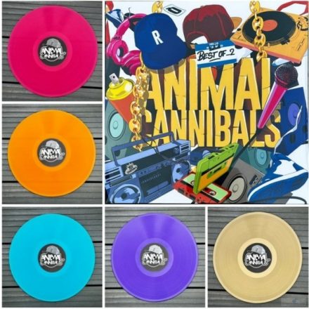 ANIMAL CANNIBALS - BEST OF 2. Lp (TURQUOISE COLOURED VINYL)