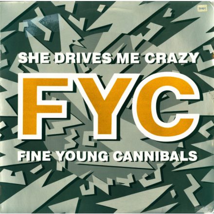 Fine Young Cannibals – She Drives Me Crazy Maxi 1988 (Vg+/Vg)