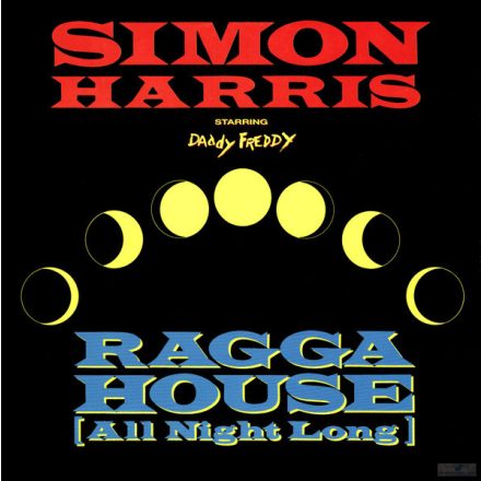 Simon Harris Starring Daddy Freddy – Ragga House (All Night Long) (Vg+/Vg+)