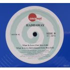 Haddaway – What Is Love Maxi ( 12", 45 RPM, Re Blue Vinyl) 