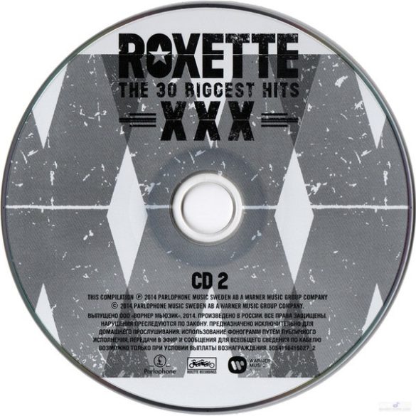 Roxette The 30 Biggest Hits Xxx 2xcd Bakelit Vinyl Shop 