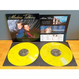   Modern Talking - ALONE THE 8TH ALBUM 2XLP, ALBUM (Ltd,180, Yellow & Black Vinyl)  