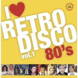 Various – I LOVE RETRO DISCO 80's  - VOL. 1 Lp