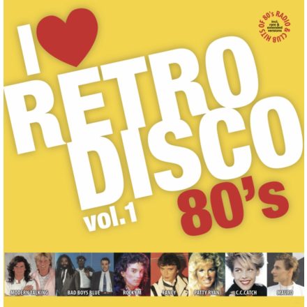 Various – I LOVE RETRO DISCO 80's  - VOL. 1 Lp