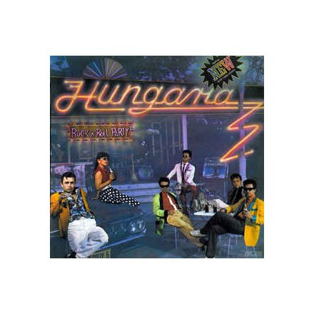 Hungaria ‎– Rock 'N Roll Party Lp. 1980 (Vg+/Ex) 