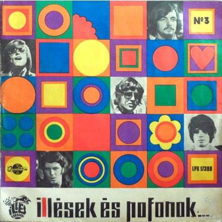 Illés – Illések És Pofonok... (№ 3) Lp 1969 (Vg+/Vg)