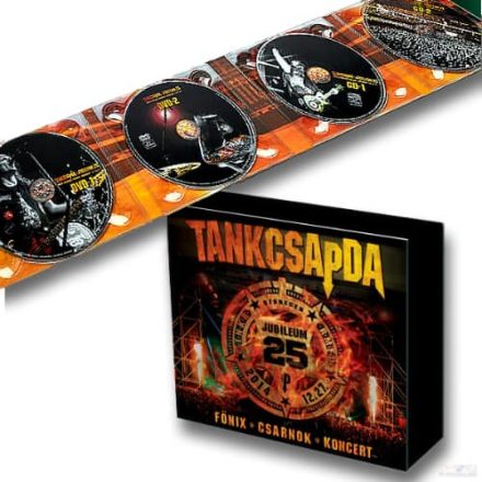 Tankcsapda - Jubileum 25 2DVD+2CD