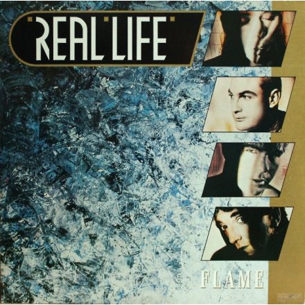 Real Life – Flame Lp 1985 ( Vg+/Vg)