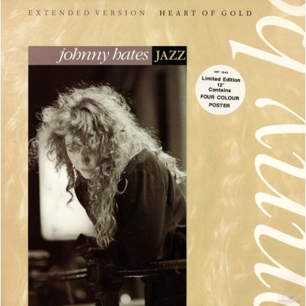 Johnny Hates Jazz – Heart Of Gold (Extended Version) +poster (Vg+/Vg+)