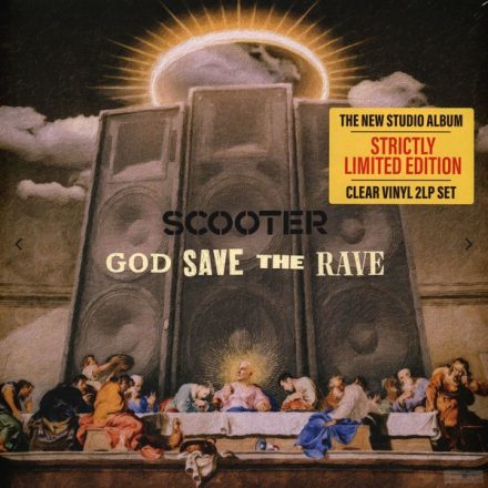Scooter ‎– God Save The Rave  2xLP, Album, Limited Edition, Clear  